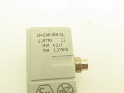 Festo CP-E08-M8-CL Input/Output Module Valve Control 8-Valve Distribution Block