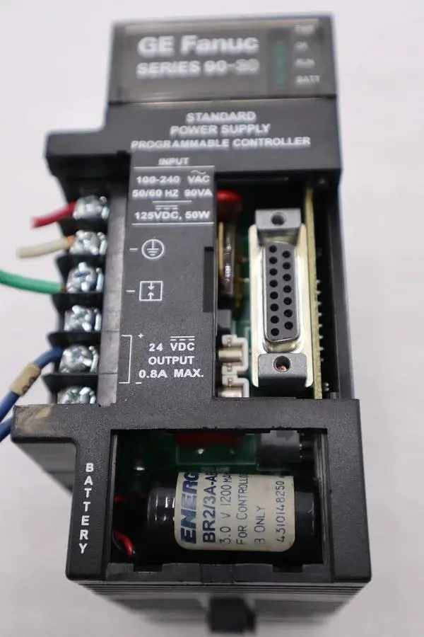 General Electric IC693PWR321Y 120/240VAC Power Supply 9030 Series STOCK 3497A