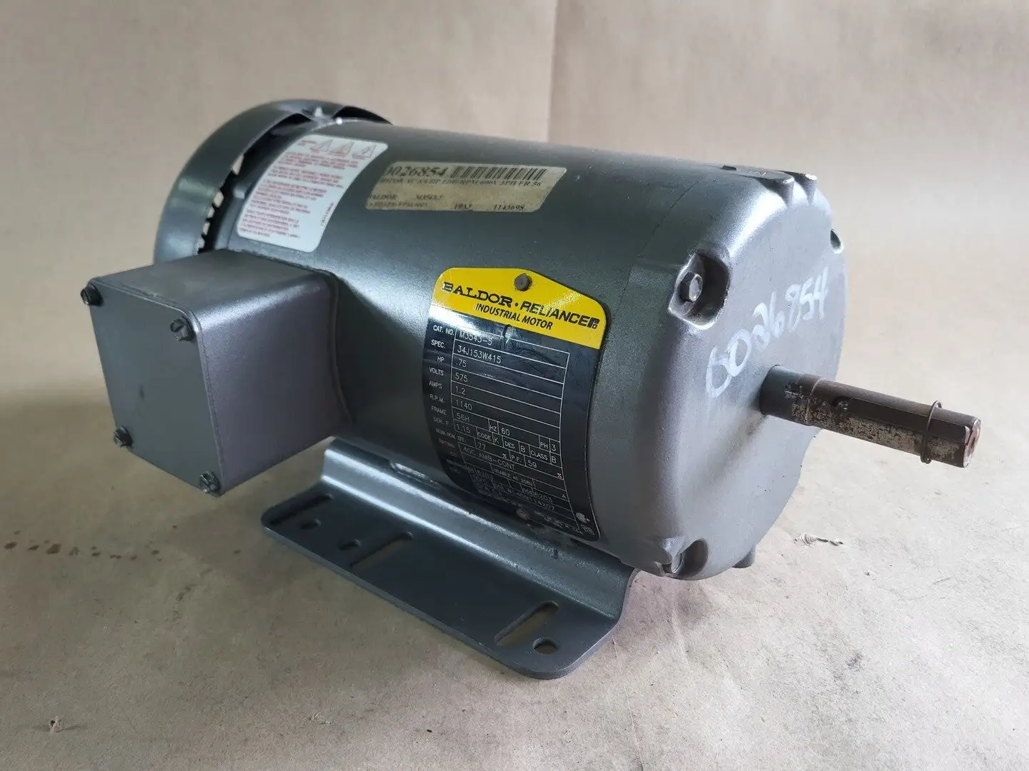 USED BALDOR M3543-5