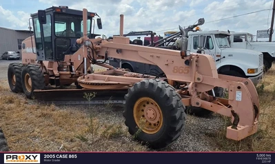 Used 2005 CASE 865 Motor Graders Texas US | Proxy Equipment #1502897
