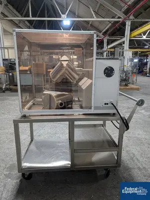 USED Patterson-Kelley 8 Quart P-Kelley Blend Master Twin Shell Blender, S/S