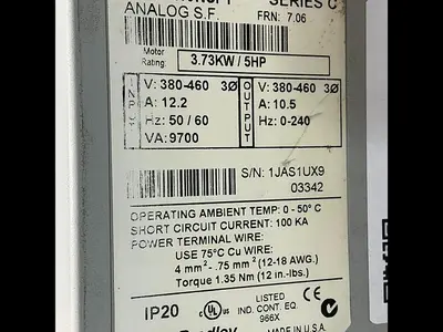 USED ALLEN BRADLEY 160-BA10NSF1