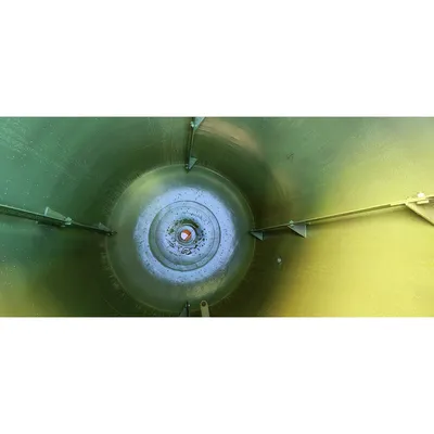 Used 2,000 L 316L Stainless Jacketed Pressure Vessel Reactor Slurry Feed Tank