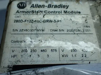 USED ALLENBRADLEY 280DFN10C