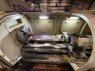 Used 2010 MODERN TNC-770-3000B 9 Oil Field & Hollow Spindle Lathes Alberta CA | Merchant Machine Tools Inc #1553135