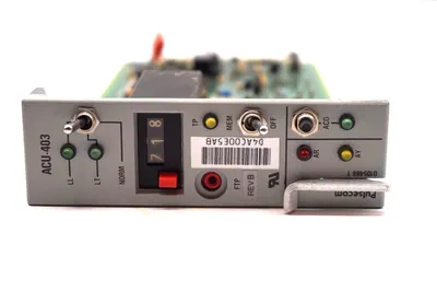 USED PULSECOM D105468-1 ALARM CONTROL UNIT REV.B ACU-403 D1054681