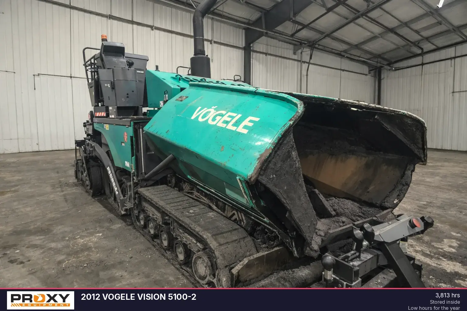 Used 2012 VOGELE VISION 5100-2 Asphalt Pavers Ohio US | Proxy Equipment #1382680