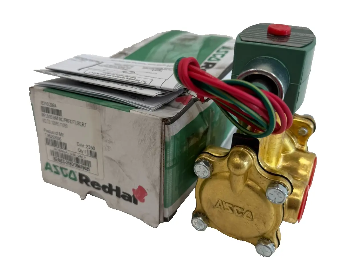 NEW ASCO 8316G064 SOLENOID VALVE 120/60, 110/50V