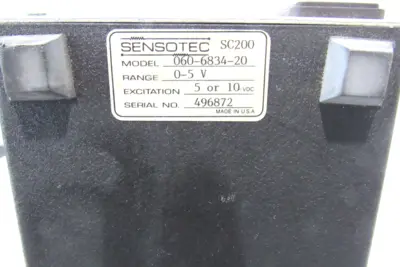 USED SENSOTEC 060-6834-20 SIGNAL CONDITIONER 060683420