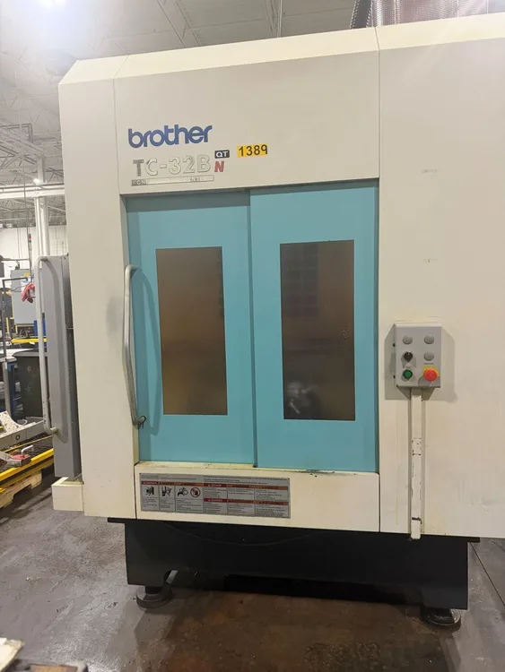 Used 2013 BROTHER TC-32BN Vertical Machining Centers Ohio US | Toolquip, Inc. #1142385