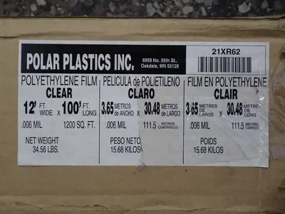 Plastic Film Roll