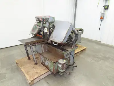 Doall C58 Horizontal Metal Band Saw 12" X 18" 550v 3ph Vise Table Feed Parts