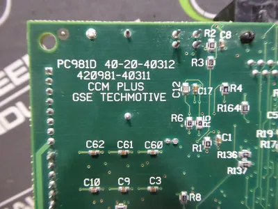 GSE 420981-40311 Tool Controller CMM Plus Board 40-20-40312 Used