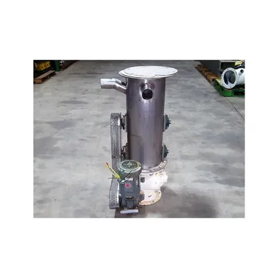 Used 10x12 Semco Rotary Airlock valve with Dual Shaft Agitated lump breaker