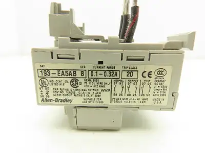 Allen Bradley 193-EA5AB Overload Relay 0.1-0.32A