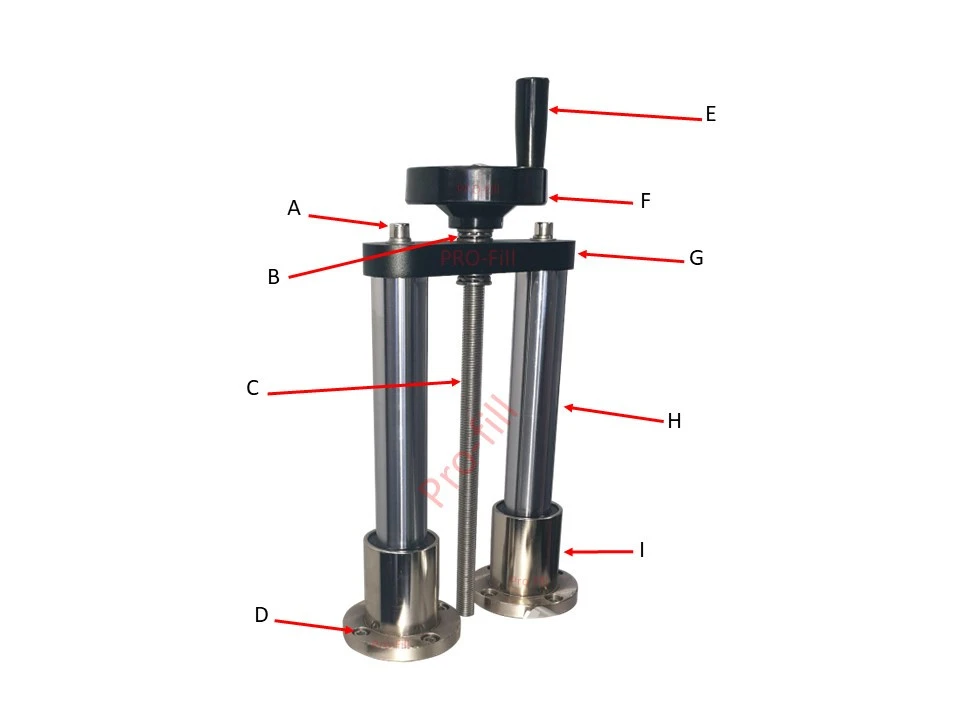 Table Frame Joint Height Assembly