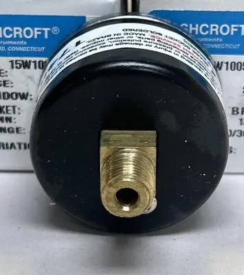 New | in-Stock ASHCROFT 15W1005H01B20 Universal Pressure Meters Ohio US | Surplus Asset Holdings #1240513