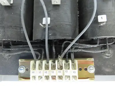 Dongan 83-3-2987SH Stepdown Power Transformer 3kva 3Ph HV 575D LV 400Y/230V