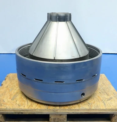 Westfalia MSE 500-01-177 warm milk/whey skimmer, 316SS.