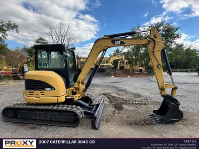 Used 2007 CATERPILLAR 304C CR Crawler Excavators - Mini New Jersey US | Proxy Equipment #1378290