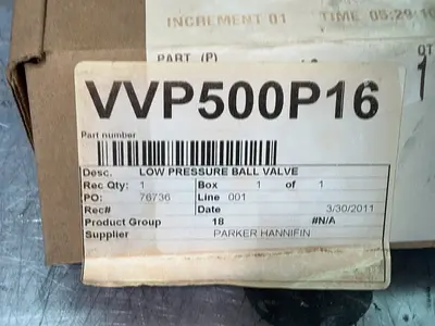 New | in-Stock PARKER VVP500P16 Pumps Ohio US | HGR 24 #1309991