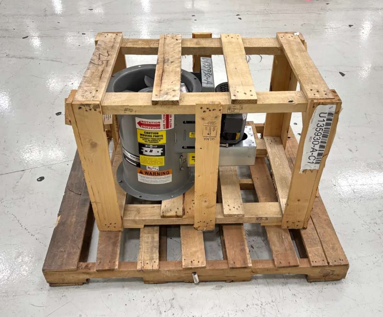 USED AEROVENT TUBEAXIAL FAN