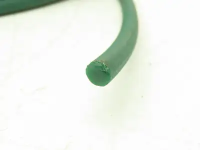 Volta 53336 Green Ruffthane Round Belting 8mm Diameter 75' Length