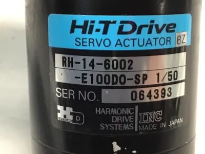 USED HARMONIC DRIVE RH-14-6002-E100D0-SP1/50