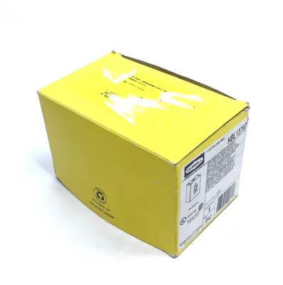 USED HUBBELL MANUAL MOTOR DISCONNECT/CONTROLLER, 30A 600V 3-POLE