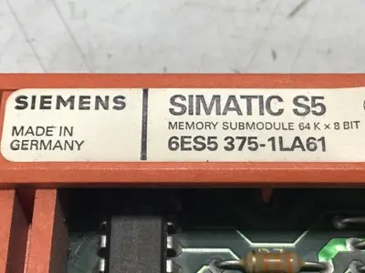 USED SIEMENS 6ES5 375-1LA61