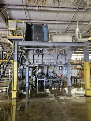 Custom Built Stainless Steel Dual Double Helix Ribbon Blender, 2000