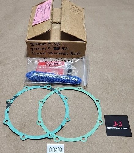 *NEW SURPLUS* Unbranded Clean Transfer Pump Gasket Kit W 53 Pump Shaft +Warranty