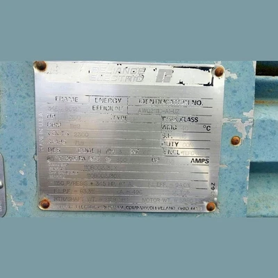 Reliance 300 hp Electric Motor
