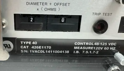NEW ABB TYPE: 40