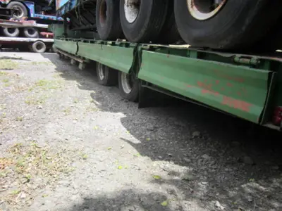 New | in-Stock A PLUS 25 TON LOWBOY TRAILER Lowboy Trailers Florida US | USA Transequipment #1542470