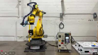 FANUC R-2000iC/210F Robot w/ R30iB Plus – NEW! NEVER PUT INTO PRODUCTION