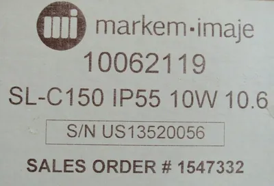 NEW MARKEM IMAJE C150 SMARTLASE CODER 10060106 10065254