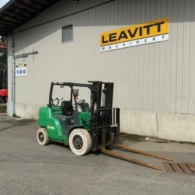 Used 2015 MITSUBISHI FG40N1 Internal Combustion Forklifts: Pneumatic Tire British Columbia CA | Leavitt Machinery #1443673