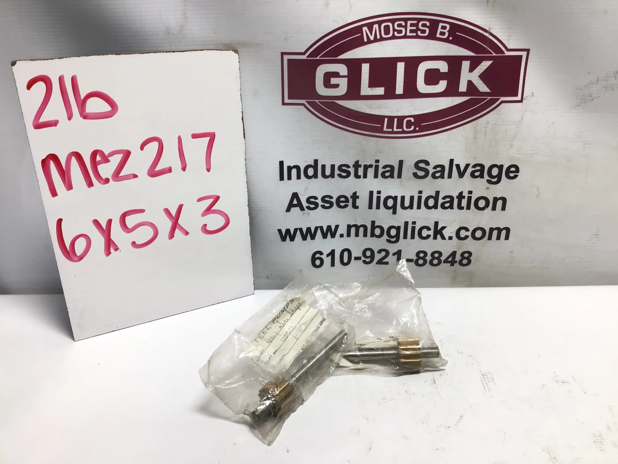 Teel pump Gear Shaft Set 11550