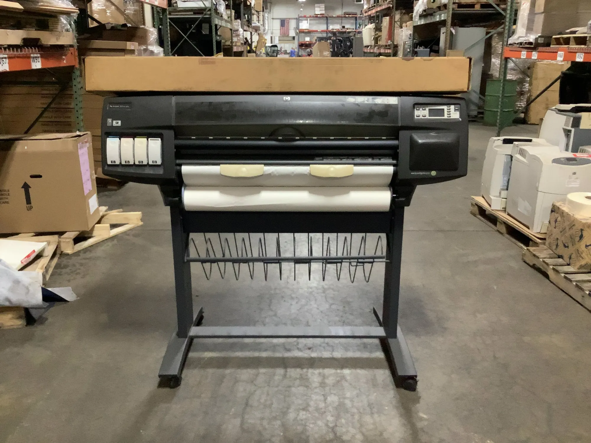 Used HP C6075B Large Format Printers Michigan US | Miedema Asset Management Group #1424897