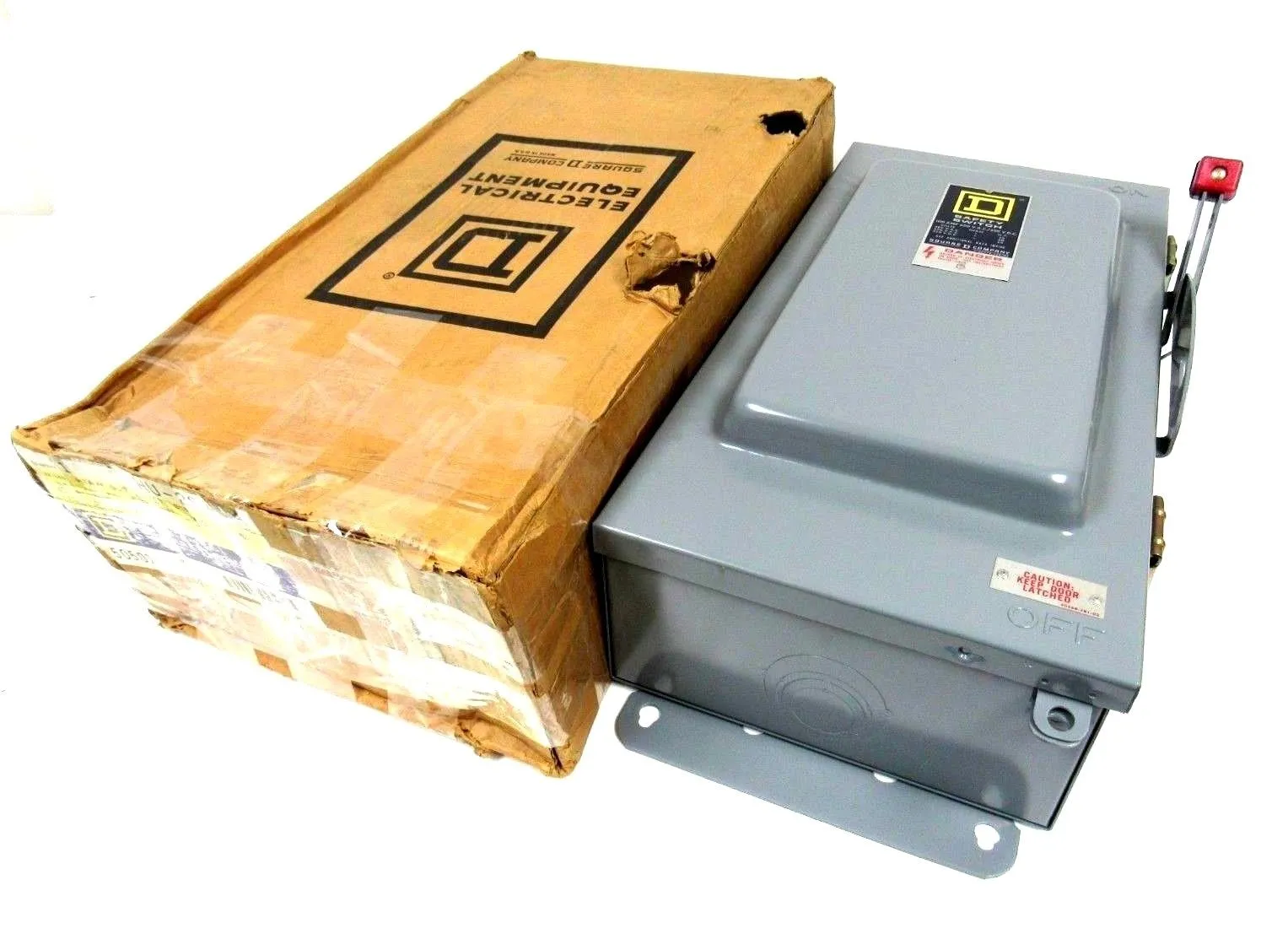NEW SQUARE D HU263A SAFETY SWITCH 100A SERIES E1
