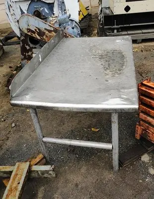 Table, Prep, 30" x 4', S/st #S740270