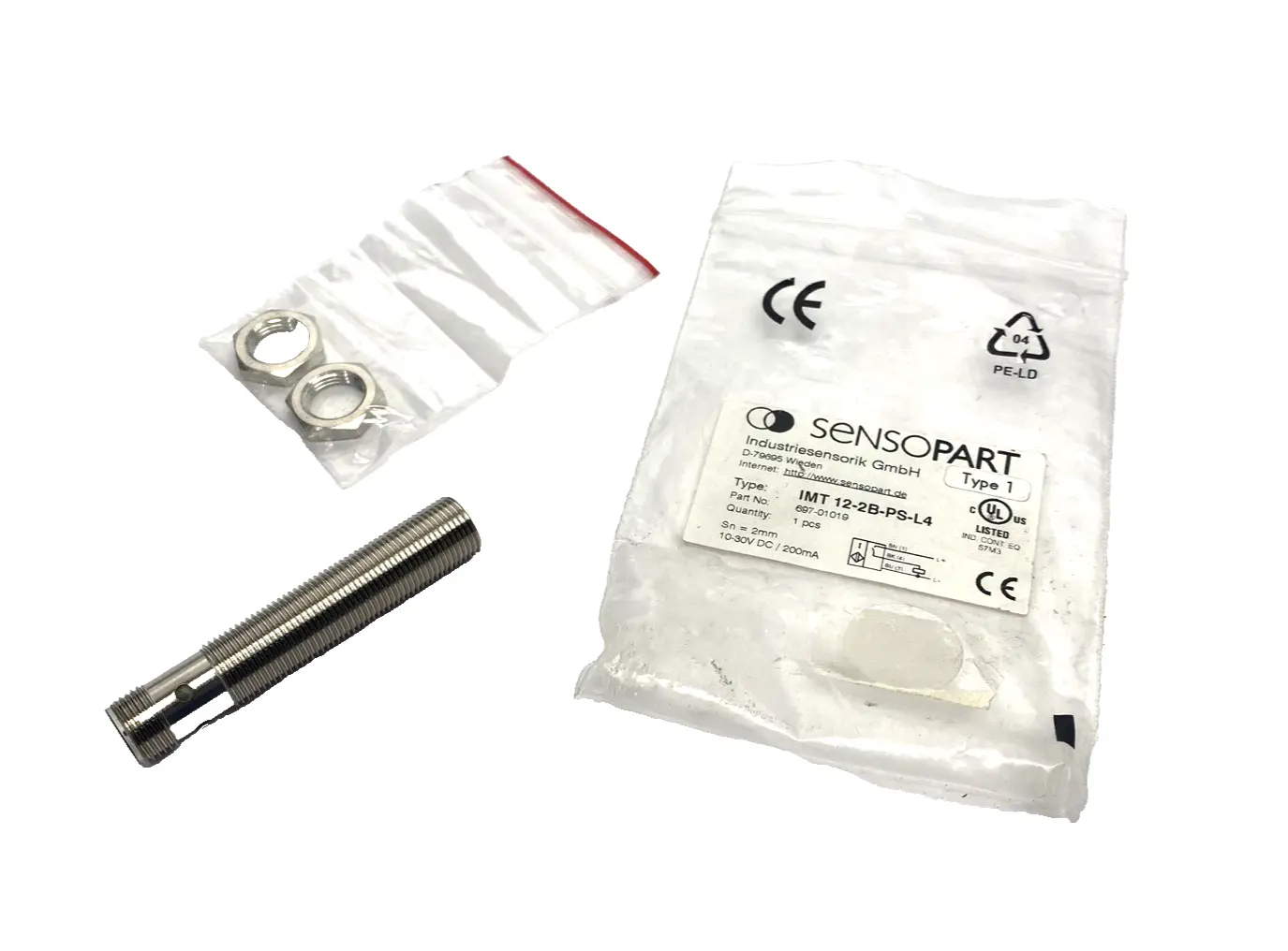 New | in-Stock SensoPart IMT 12-2B-PS-L4 Proximity Sensors Michigan US | Maverick Industrial Sales #1389213