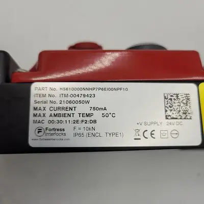 USED FORTRESS INTERLOCKS FORTRESS NETWORK INTERLOCK - ITM-00479423 / PT # H5610000NNHP7P6EI00NPF10