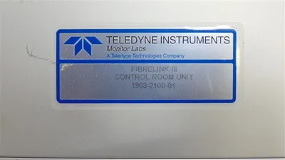 Teledyne Instruments 1903-2100-01 Fibrelink III Control Room Unit Used