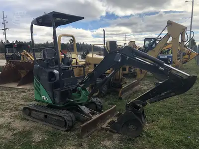 Used 2014 DEERE 17D Crawler Excavators - Mini Michigan US | NAS Sales #1557814