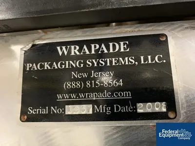 USED Wrapade Wrapade Vertical Form Fill and Seal Unit, Model S250