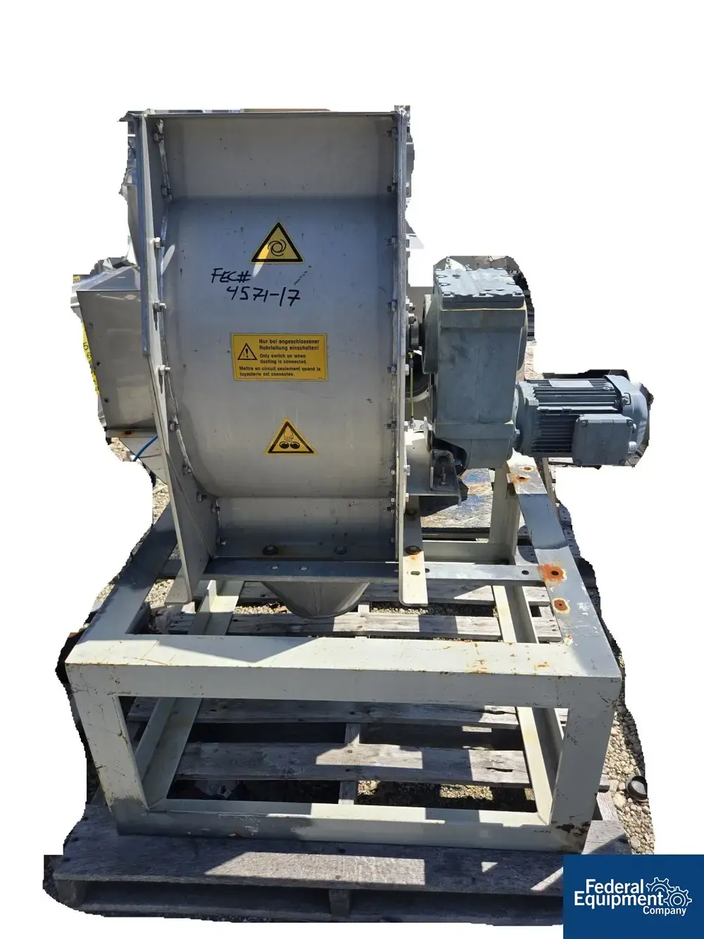 Used Venti Oelde _UNKNOWN_ Vertical Air Classifying Mills Ohio US | Federal Equipment Company #1343267