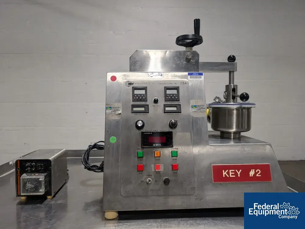 USED Key International Key High Shear Mixer, Model KG5, S/S