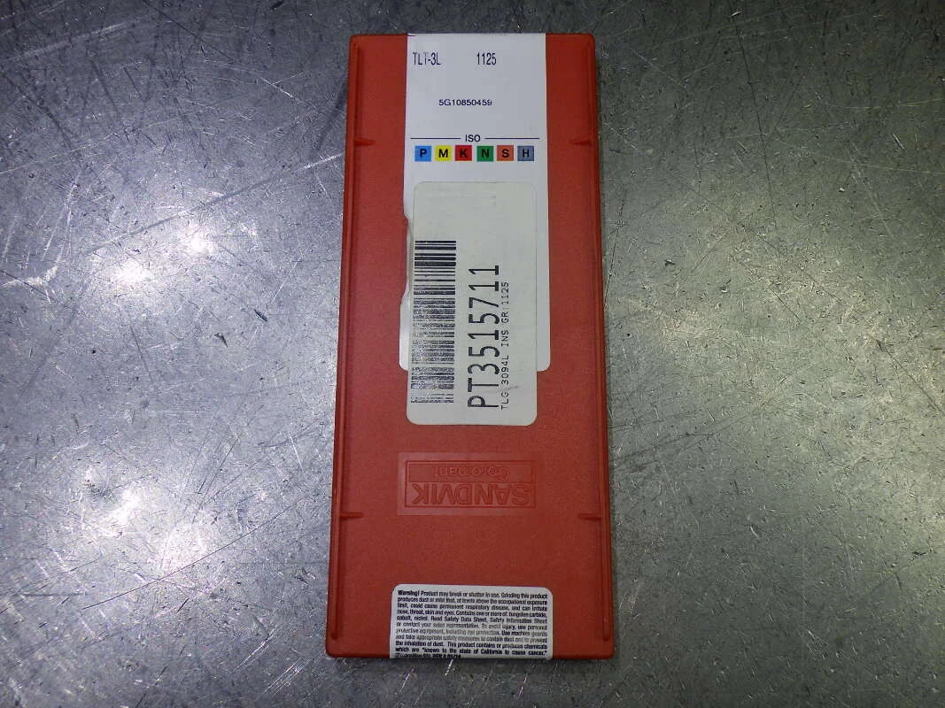 Sandvik Carbide Grooving Inserts QTY10 TLT-3L 1125 (LOC2666A)